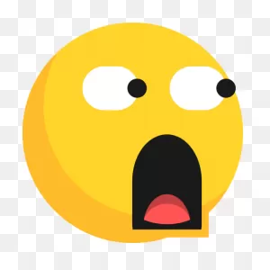 Glared, Shocked, Surprised Emoji Png Transparent C - Others Png ClipartFlare.com 