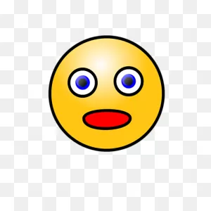 Shocked Face - Clipart Best