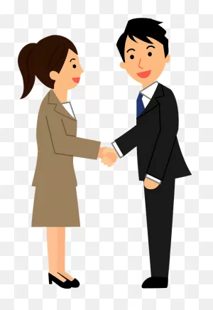 Pete) Business People Are Shaking Hands Clipart. Free Download ClipartFlare.com 
