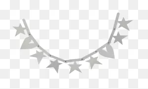 A Little Lovely Company “Basics” Banner In Silver - Vote For Me ClipartFlare.com 