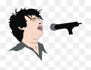 Singing Man Microphone - Free Vector Graphic On ClipartFlare