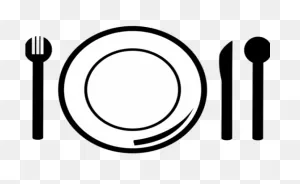 Knives Clipart Dinner Knife - Plate And Silverware Clipart - Png ClipartFlare.com 