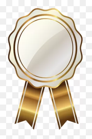 Download Hd Ribbon Png, Ribbon Clipart, Gold Ribbons, White Seal ClipartFlare.com 