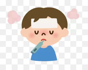 Boy Is Sick With Fever And Cold Clipart. Free Download Transparent ClipartFlare.com 