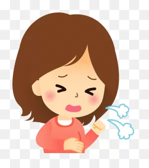Christine) Woman Is Sick With Cough And Cold Clipart. Free ClipartFlare.com 