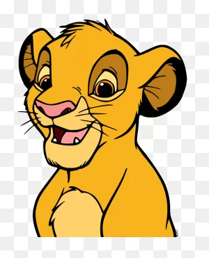 Young Simba Clip Art 2 | Disney Clip Art Galore