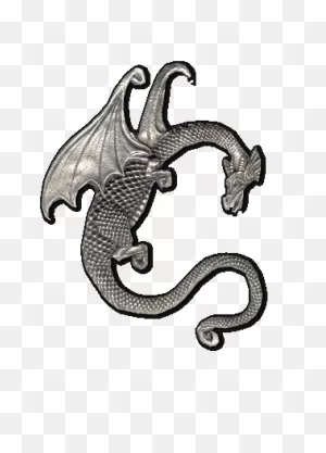 Silver Glitter Dragon - Dragons Fan Art (14853842) - Fanpop