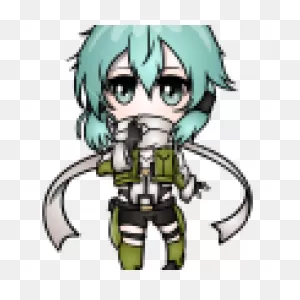 How To Draw Sinon Chibi, Sword Art Online