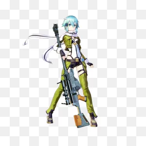 Sinon (Sword Art Online: Fatal Bullet) By L-Dawg211 On 