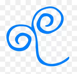 Download Hd Swirls Clipart Simple Blue - Clip Art Transparent Png ClipartFlare.com 