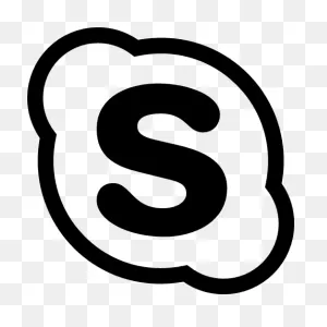 Skype Icon - Themify Icons