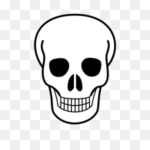 File:skull-Icon.PNG-WebP | Skull Coloring Pages, Skull Template, Skull ClipartFlare.com 