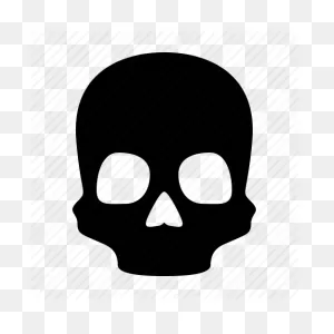 Skull Symbol Clipart - Skull, Emoticon, Head, Transparent Clip Art