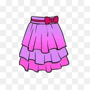How To Draw A Skirt - Really Easy Drawing Tutorial