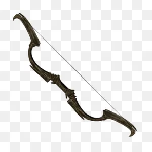 Dwarven Bow (Skyrim) | Elder Scrolls | ClipartFlare