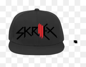 Skrillex Hat Wool Blend Snapback Flat Bill Hat