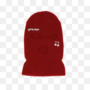 Spring Break Red Ski Mask