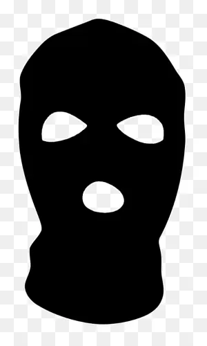 Ski Mask Tattoo Drawing - (480X800) Png Clipart Download