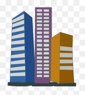 High-Rise Building Logo Skyscraper Construction - Real Estate ClipartFlare.com 