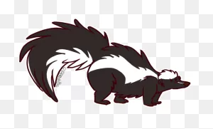 Smell Clipart Skunk - Transparent Skunk Art - Png Download - Full ClipartFlare.com 