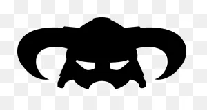 Logos Favourites By Nickanater1 On  - Skyrim Iron Helmet ClipartFlare.com 