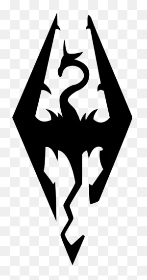 Skyrim Logo - Vector By Theqz | Skyrim Tattoo, Skyrim Dragon ClipartFlare.com 