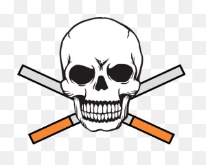 File:skull-And-Crossbones-Tobacco.PNG-WebP - ClipartFlare