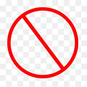 Red Circle With Slash Through It Free Image Download