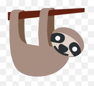 Sloth Emoji Clipart - Sloth Emoji Twitter - Png Download - Full ClipartFlare.com 