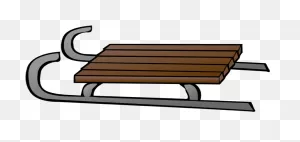 Snow Sled - Sled Clipart - Png Download - Large Size Png Image ClipartFlare.com 