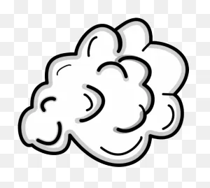 Cartoon Smoke Cloud Clipart Png - Smoke Clipart Black And White ClipartFlare.com 