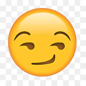 Download Smirk Face Emoji | Emoji Island