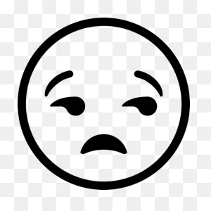 Smirk Emoji Png Black And White Clipart - Large Size Png Image ClipartFlare.com 