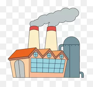Factory Chimney Smoke - Free Vector Graphic On ClipartFlare