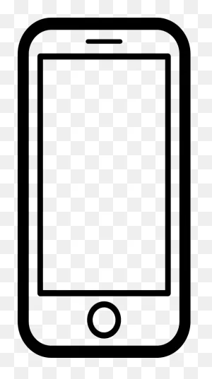 Graphic Download Black And White Smartphone Clipart - Mobile Phone ClipartFlare.com 