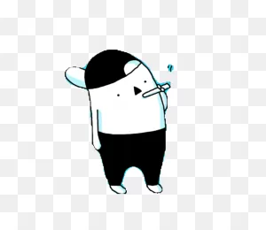 Smoke Cool Beans Gif By Garbageparty - Find & Share On ClipartFlare