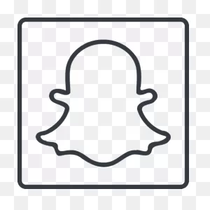 Snapchat Thin Icon By ClipartFlare (Fi-Stluxl-Snapchat-Thin) Thin,line ClipartFlare.com 