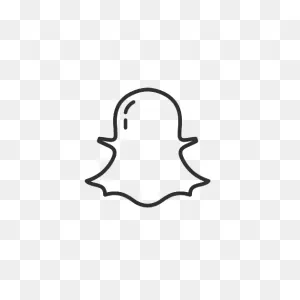 Snapchat Snapchat Logo Social Media Icon - Popular Social Media