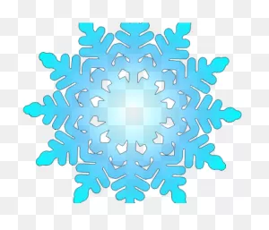Simple Clipart Snowflake - Snowflakes Circle Png Transparent Png ClipartFlare.com 