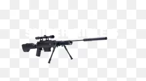 Airsoft Sniper Rifle With Scope And Bipod - Black Ops - Black Ops Usa