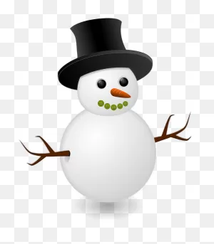 Snowman Season Holiday - Free Vector Graphic On ClipartFlare