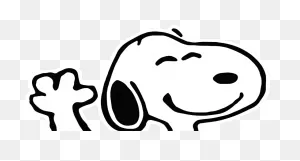 Snoopy Car Decal