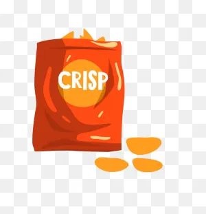 Potato Chips Snack Transparent - ClipartFlare