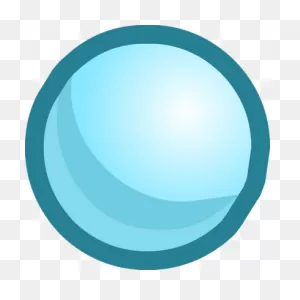 Blue Rimmed Snowball Clipart Transparent Png - Stickpng