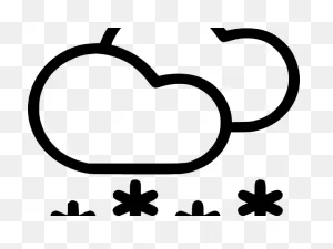 Snowfall Clipart Light Snow - Cloud Snow Png Transparent Png ClipartFlare.com 