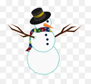 Snowman Winter Snow - Free Vector Graphic On ClipartFlare