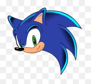 Download Hd Sonic Head - Sonic Head Png Transparent Png Image ClipartFlare.com 