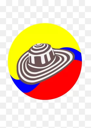 Colombia Sombrero Vueltiao Clipart - Full Size Clipart (#5665286 ClipartFlare.com 