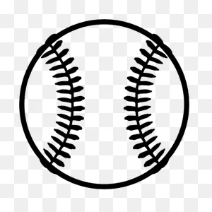 Baseball Or Softball Fastball Sticker