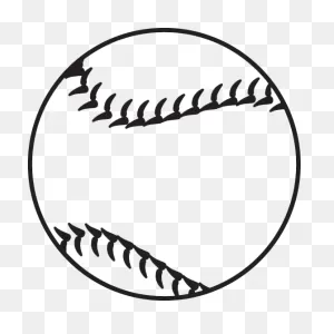 Black And White Softball Clipart - Black And White Softball Png ClipartFlare.com 